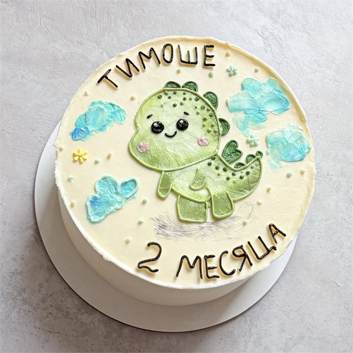 Бенто торт XL с динозавриком 1846