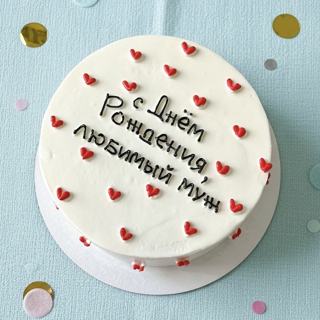 Бенто торт мужу на день Рождения 1872