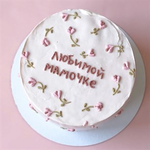 Бенто торт XL для мамы (с тюльпанами) 1670