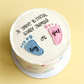 Гендерный торт, от 7-8 порций 1748