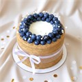 Торт с венком из голубики, 7-8 порций 1686